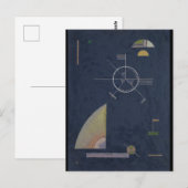 Kandinsky - Dull Gray Briefkaart (Voorkant / Achterkant)