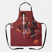 Kandinsky - Dull Rood Schort (Voorkant)