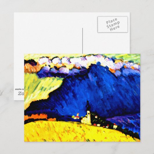 Kandinsky - Dunaberg Briefkaart (Voorkant / Achterkant)