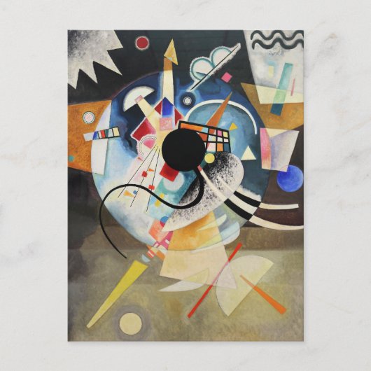 Kandinsky - Een centrum Briefkaart (Voorkant)