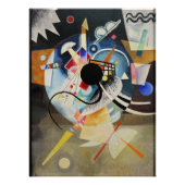 Kandinsky - een centrum perfect poster (Voorkant)