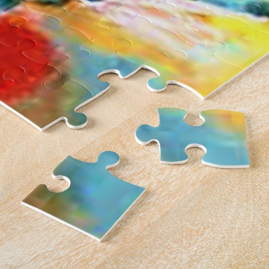 Kandinsky - Een engel van het laatste oordeel, Legpuzzel (Zijkant)