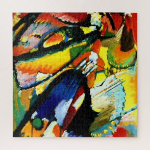 Kandinsky - Een engel van het laatste oordeel, Legpuzzel