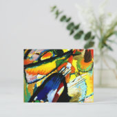 Kandinsky - een engel van het laatste vonnis,  briefkaart (Staand voorkant)