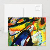 Kandinsky - een engel van het laatste vonnis,  briefkaart (Voorkant / Achterkant)
