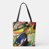 Kandinsky - Een engel van het laatste vonnis Tote Bag (Achterkant)