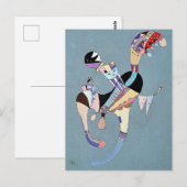 Kandinsky - Een Zwevende Figuur Briefkaart (Voorkant / Achterkant)