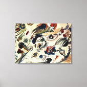 Kandinsky - Eerste Abstracte Waterverf Canvas Afdruk (Voorkant)