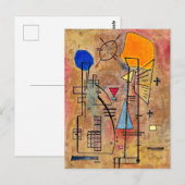 Kandinsky - Eins Zwei Briefkaart (Voorkant / Achterkant)