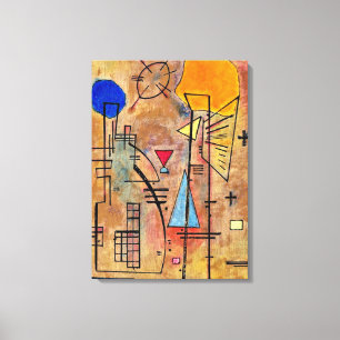 Kandinsky - Eins Zwei Canvas Afdruk