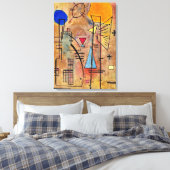 Kandinsky - Eins Zwei Canvas Afdruk (Insitu (Slaapkamer))