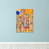 Kandinsky - Eins Zwei Canvas Afdruk (Insitu (Houten vloer))
