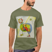KANDINSKY ELECTRIC CAT T-SHIRT (Voorkant)