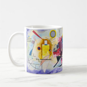 Kandinsky Emotionale Symfonie in Rood, Geel & Blau Koffiemok
