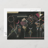 Kandinsky - Etude por Contrastes Reduits Briefkaart (Voorkant / Achterkant)