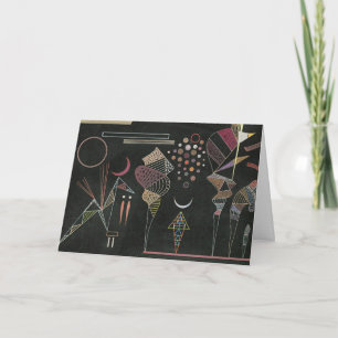 Kandinsky - Etude voor gereduceerde contrasten Kaart