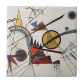 Kandinsky Expressionist Absract Painting Artwork Tegeltje (Voorkant)