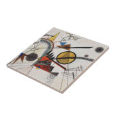 Kandinsky Expressionist Absract Painting Artwork Tegeltje (Zijkant)