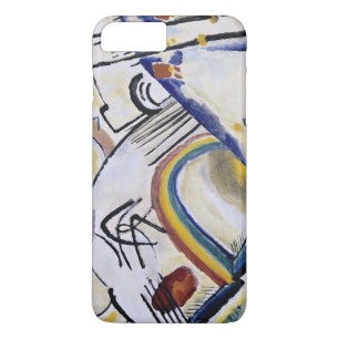 Kandinsky Expressionist Abstract Schilderij Kozakk iPhone 8/7 Plus Hoesje