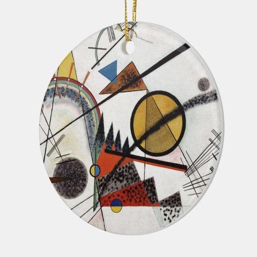 Kandinsky Expressionist Abstract schilderwerk Keramisch Ornament (Links)