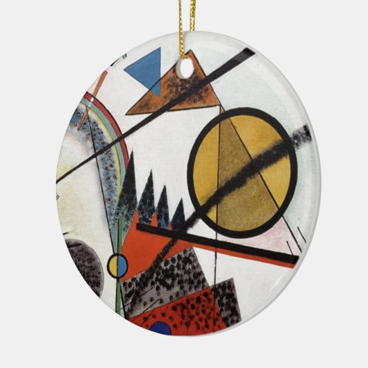 Kandinsky Expressionist Abstract schilderwerk Keramisch Ornament (Links)