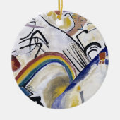 Kandinsky Expressionistisch Abstract schilderij 19 Keramisch Ornament (Voorkant)