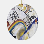 Kandinsky Expressionistisch Abstract schilderij 19 Keramisch Ornament (Links)