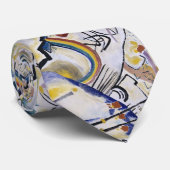 Kandinsky Expressionistische Abstracte kunstwerken Stropdas (Opgerold)