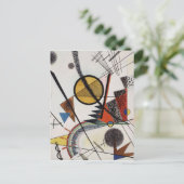Kandinsky expressionistische Abstracte schilderkun Briefkaart (Staand voorkant)