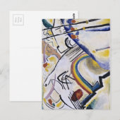 Kandinsky Expressionistische Abstracte schilderkun Briefkaart (Voorkant / Achterkant)