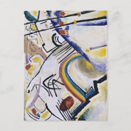 Kandinsky Expressionistische Abstracte schilderkun Briefkaart