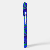 Kandinsky Farbstudie Blue Quadrate Square Circle Case-Mate iPhone Case (Achterkant / Links)