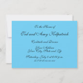 Kandinsky Farbstudie Blue Quadrate Square Circle Kaart (Achterkant)