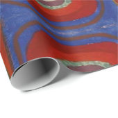 Kandinsky Farbstudie Quadrate Kleurrijke Vierkante Cadeaupapier (Rol Hoek)