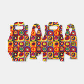 Kandinsky Farbstudie Quadrate Vierkantjes Cirkels  Bedankdoosjes (Uitgevouwen)