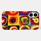 Kandinsky Farbstudie Quadrate Vierkantjes Cirkels Case-Mate iPhone Case (Achterkant (horizontaal))