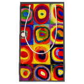 Kandinsky Farbstudie Quadrate Vierkantjes Cirkels  Klein Cadeauzakje (Voorkant)
