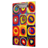 Kandinsky Farbstudie Quadrate Vierkantjes Cirkels Klembord (Links)