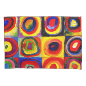 Kandinsky Farbstudie Quadrate Vierkantjes Cirkels Kussensloop (Voorkant)