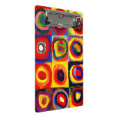Kandinsky Farbstudie Quadrate Vierkantjes Cirkels Mini Klembord (Schuin)
