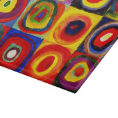 Kandinsky Farbstudie Quadrate Vierkantjes Cirkels  Snijplank (Hoek)