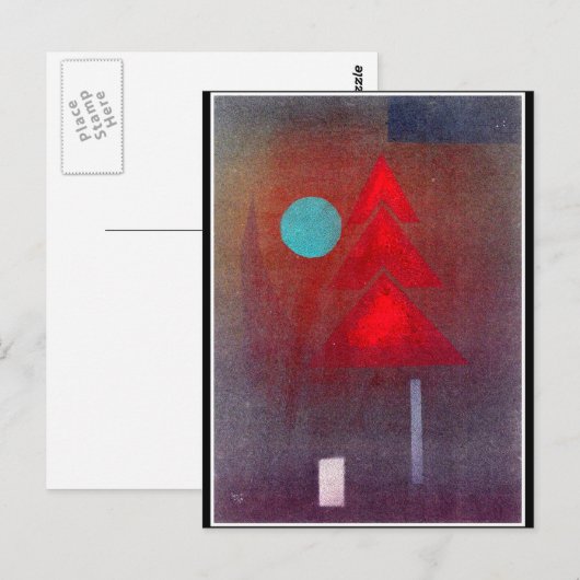 Kandinsky - Fast Versunken Briefkaart (Voorkant / Achterkant)