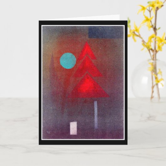 Kandinsky - Fast Versunken Kaart (Gele Bloem)