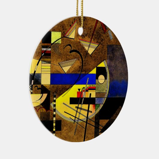Kandinsky - Festes III, abstracte kunst Keramisch Ornament (Rechts)