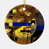 Kandinsky - Festes III, abstracte kunst Keramisch Ornament (Voorkant)