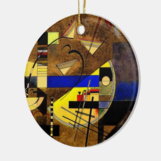 Kandinsky - Festes III, abstracte kunst Keramisch Ornament (Links)