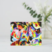 Kandinsky - Flood Improvisation. Briefkaart (Staand voorkant)