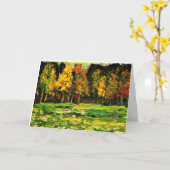 Kandinsky - Forest Edge, colorful painting Kaart (Gele Bloem)