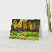 Kandinsky - Forest Edge, colorful painting Kaart (Voorkant)