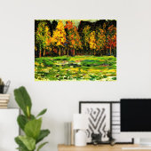 Kandinsky - Forest Edge, Poster (Thuiskantoor)